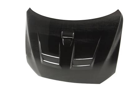Seibon Carbon - Seibon 08-09 Mitsubishi Lancer (CYA4/5A) DV Style Carbon Fiber Hood