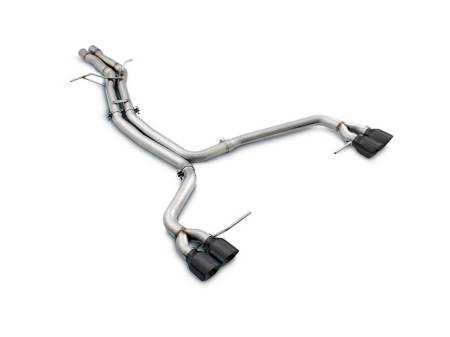 AWE Tuning - AWE Porsche Macan Touring Edition Exhaust System - Diamond Black 102mm Tips
