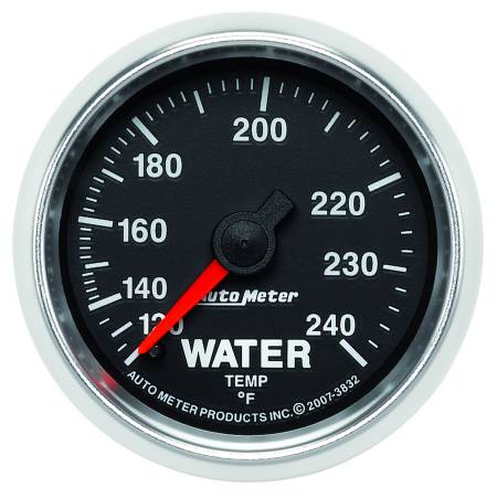 AutoMeter - AutoMeter GS 52mm 120-240 Deg F Mechanical Water Temperature Gauge