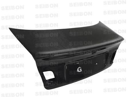 Seibon Carbon - Seibon 99-04 BMW 3 Series 4DR E46 CSL Style Carbon Fiber Trunk Lid and Hatch