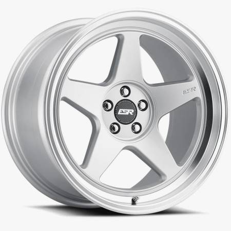 ESR Wheels - ESR Wheels Rim CR SERIES CR5 18x9.5 5x114.3 ET35 Hyper Silver Machined Lip