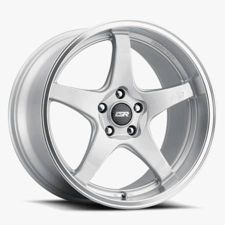 ESR Wheels - ESR Wheels Rim APEX SERIES APX5 18x10.5 5x120 ET22 Hyper Silver Machined Lip