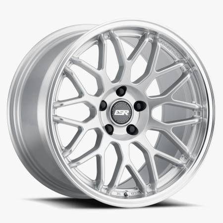 ESR Wheels - ESR Wheels Rim APEX SERIES APX01 18x9.5 5x112 ET35 Hyper Silver Machined Lip