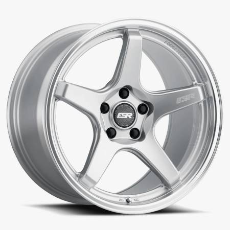 ESR Wheels - ESR Wheels Rim APEX SERIES APX5C 18x9.5 5x112 ET35 Hyper Silver Machined Lip