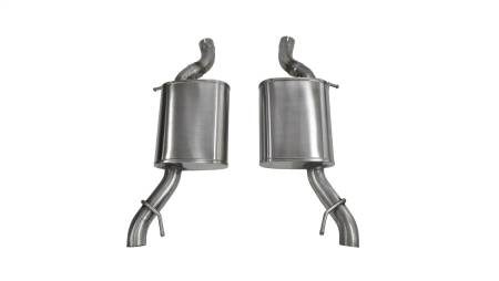 CORSA Performance - Corsa 2014-16 Axle-Back Exhaust Dual Rear Polished Outlet 2014 Cadillac CTS Vsport 3.6L V6 Automatic