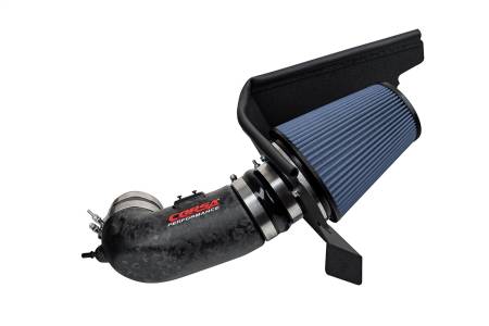 CORSA Performance - Corsa 17-24 Chevrolet Camaro ZL1 Matte Forged Carbon Fiber Air Intake w/ MaxFlow 5 Oiled Filter
