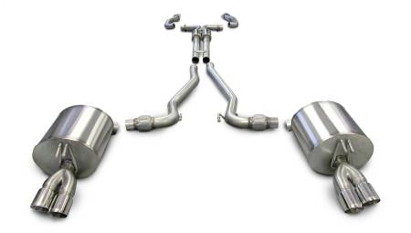 CORSA Performance - Corsa 2008-2009 Pontiac G8 GXP 6.0L V8 Polished Sport Cat-Back + XO Exhaust