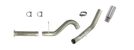 Diamond Eye Performance - Diamond Eye Exhaust System Kit, 2007.5-2010 Chevy/Gmc 6.6L Duramax 2500/3500 (All Cab And Bed Lenghts) 4In. Alum