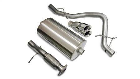 CORSA Performance - Corsa 2007-2008 Chevrolet Tahoe 5.3L V8 Polished Sport Cat-Back Exhaust