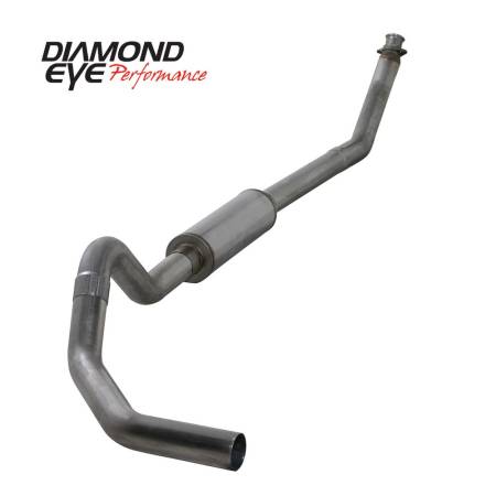 Diamond Eye Performance - Diamond Eye Exhaust System Kit, 1998.5-2002 Dodge 5.9L Cummins 2500/3500 (All Cab And Bed Lengths)-4In. 409 Stainl