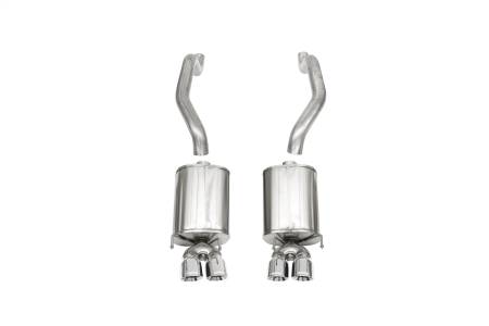 CORSA Performance - Corsa 2009-2013 Chevrolet Corvette C6 6.2L V8 Polished Sport Axle-Back Exhaust
