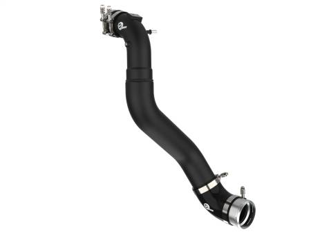 aFe Power (Advanced FLOW Engineering) - aFe 21+ Ford F-150 V6-3.5L (tt) BladeRunner 3in to 3.5in Aluminum Cold Charge Pipe Black
