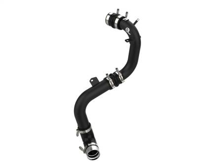 aFe Power (Advanced FLOW Engineering) - aFe 21-22 Ford Bronco V6-2.7Ltt BladeRunner 2.75in Alum Cold Charge Pipe - Black