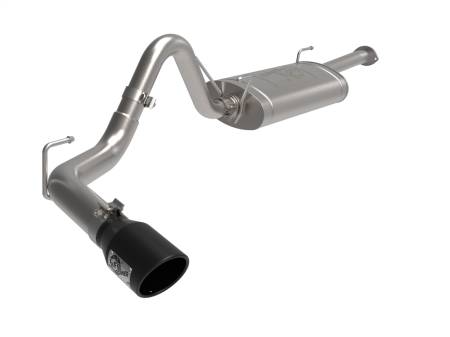 aFe Power (Advanced FLOW Engineering) - aFe 16-22 Toyota Tacoma Apollo GT Series 2.5in. - 3in. 409 SS Cat-Back Exhaust System w/ Black Tip