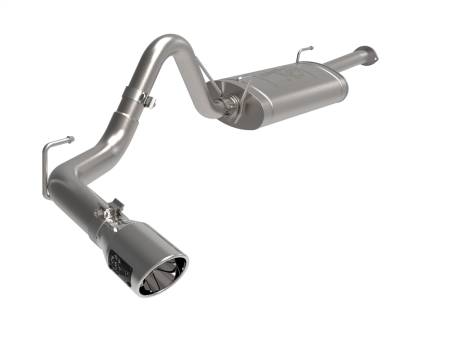 aFe Power (Advanced FLOW Engineering) - aFe 16-22 Toyota Tacoma Apollo GT Series 2.5in. - 3in. 409 SS Cat-Back Exhaust w/ Polished Tip