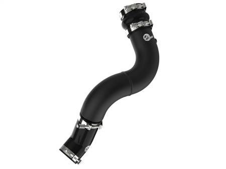 aFe Power (Advanced FLOW Engineering) - aFe 19-23 RAM Diesel L6-6.7L BladeRunner 3.5 IN Aluminum Cold Charge Pipe - Black