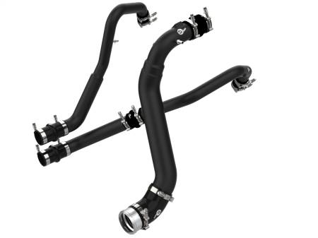 aFe Power (Advanced FLOW Engineering) - aFe Bladerunner Intercoolers I/C Tubes Hot/Cold 2021+ Ford F-150 V6-2.7L (tt) - Black