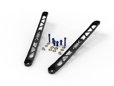 aFe Power (Advanced FLOW Engineering) - aFe CONTROL 304 Stainless Steel Front Suspension Strut Brace Black - Toyota GR Supra (A90) 20-21