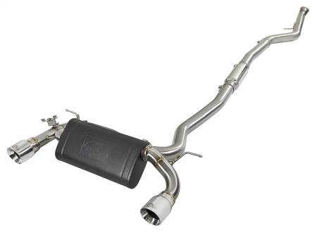 aFe Power (Advanced FLOW Engineering) - aFe MACH Force-Xp 3in 304 SS Cat-Back Exhaust w/Polished Tips 12-15 BMW 335i (F30) L6 3.0L (t) N55