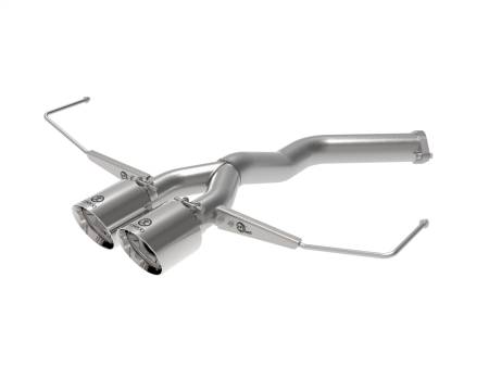 aFe Power (Advanced FLOW Engineering) - aFe Takeda 3in-2.5in 304 SS Axle-Back Exhaust w/Polished Tip 19-20 Hyundai Veloster I4-1.6L(t)
