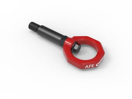 aFe Power (Advanced FLOW Engineering) - aFe Control Front Tow Hook Red BMW F-Chassis 2/3/4/M