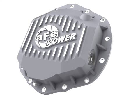 aFe Power (Advanced FLOW Engineering) - aFe Street Series Rear Differential Cover Raw w/ Machined Fins 19-20 Ram 2500/3500