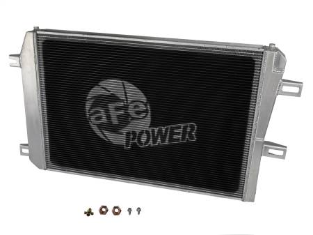 aFe Power (Advanced FLOW Engineering) - aFe BladeRunner Street Series Tube & Fin Aluminum Radiator 06-10 GM Diesel Trucks 6.6L V8
