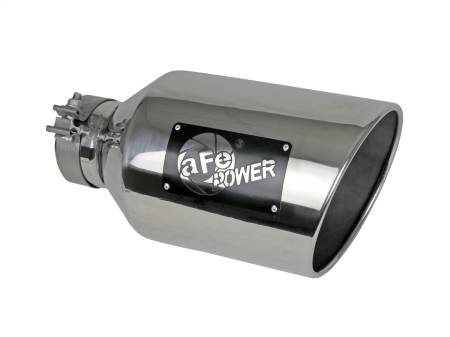 aFe Power (Advanced FLOW Engineering) - aFe MACH Force-Xp 304 Stainless Steel Clamp-on Exhaust Tip - Polished