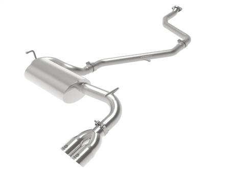 aFe Power (Advanced FLOW Engineering) - aFe Takeda 2in to 2-1 304 SS Cat-Back Exhaust w/ Polished Tips 11-17 Lexus CT200h 1.8L