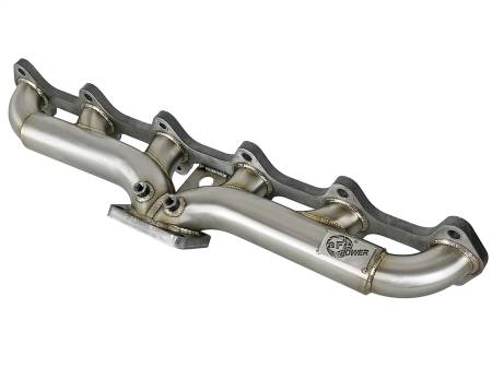 aFe Power (Advanced FLOW Engineering) - aFe Twisted Steel Header Turbo Manifold (T3) 98.5-02 Dodge Diesel Trucks L6 5.9L (td)