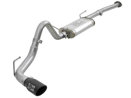 aFe Power (Advanced FLOW Engineering) - aFe MACH Force-Xp 2-1/2in 304 SS Cat-Back Exhaust w/Black Tips 2016+ Toyota Tacoma L4-2.7L / V6-3.5L