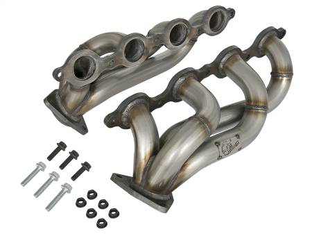 aFe Power (Advanced FLOW Engineering) - aFe Twisted Steel Headers 14-15 GM Silverado/Sierra 1500 V8 5.3L6.2L