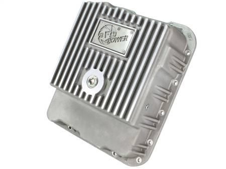 aFe Power (Advanced FLOW Engineering) - aFe Transmission Pan (Raw Finish) GM Trucks 99-16 (4L60-E/4L60E/4L65E/4L70E/4L75E)