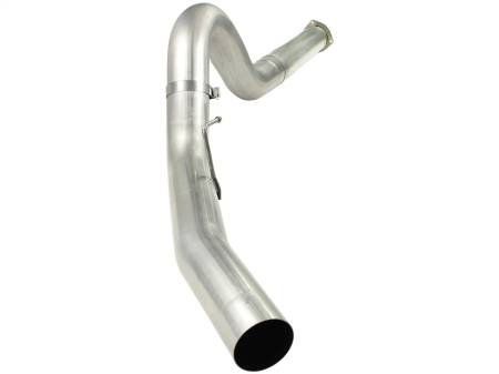 aFe Power (Advanced FLOW Engineering) - aFe MACHForce XP 5in DPF-Back Stainless Steel Exh Sys, No tip,Ford Diesel Trucks 11-14 V8-6.7L
