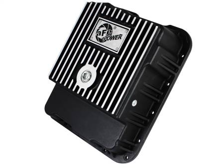 aFe Power (Advanced FLOW Engineering) - aFe Transmission Pan (Black w/ Machined Fins) GM Trucks 99-16 (4L60-E/4L60E/4L65E/4L70E/4L75E)