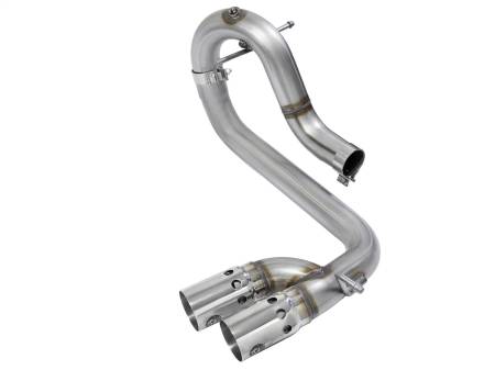 aFe Power (Advanced FLOW Engineering) - aFe Rebel Series DPF-Back 3in Side Exit SS Exhaust w/ IC Polished Tips 2016 GM Colorado/Canyon 2.8L