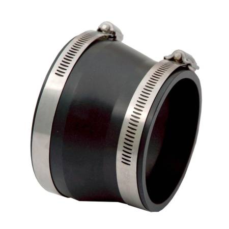 Spectre Performance - Spectre Coupler/Reducer 4in. to 3.5in. (PVC) - Black