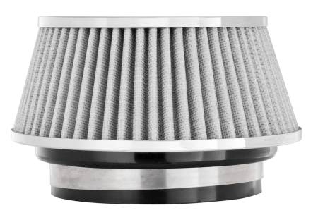 Spectre Performance - Spectre Adjustable Conical Air Filter 2-1/2in. Tall (Fits 3in. / 3-1/2in. / 4in. Tubes) - White