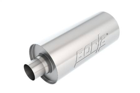 Borla - Borla Universal Performance 2.5in Inlet/Outlet Stainless Racing Muffler