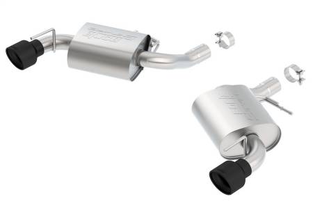 Borla - Borla 2016-2018 Chevrolet Camaro SS AT/MT RWD Ceramic Black S-Type Exhaust (w/o NPP)