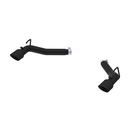 MBRP Exhaust - MBRP 2010-2015 Chevrolet Camaro V8 6.2L 3in Black Coated Axle Back Muffler Delete