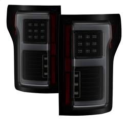 Spyder Auto - Spyder 15-17 Ford F-150 LED Tail Lights (w/Blind Spot) - Black Smoke (ALT-YD-FF15015BS-LBLED-BSM)
