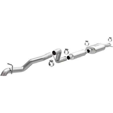 MagnaFlow Exhaust Products - MagnaFlow 12-18 Jeep Wrangler 2.5in Overland Series Cat-Back Exhaust