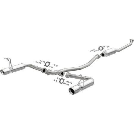 MagnaFlow Exhaust Products - MagnaFlow 2016+ Honda Civic L4 1.5L Street Series Cat-Back Exhaust w/ Polished Tips