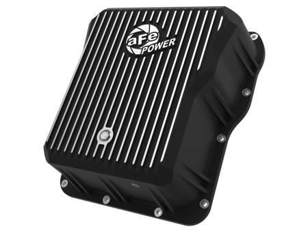 aFe Power (Advanced FLOW Engineering) - aFe Cover Trans Pan Machined Trans Pan GM Diesel Trucks 01-12 V8-6.6L Machined