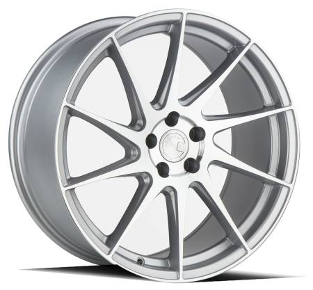 AodHan Wheels - Aodhan Wheels Rim AH09 18x8.5 (Driver Side) 5x108 73.1CB ET35 Gloss Silver Machined Face