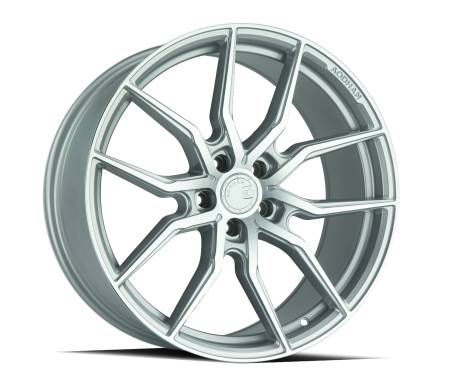 AodHan Wheels - Aodhan Wheels Rim AFF1 20x9 5x120 72.6CB ET30 Gloss Silver Machined Face