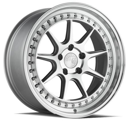 AodHan Wheels - Aodhan Wheels Rim DS-X 18x8.5 5x114.3 73.1CB ET35 Silver w/Machined Face