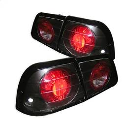 Spyder Auto - Spyder Nissan Maxima 97-99 Euro Style Tail Lights Black ALT-YD-NM97-BK