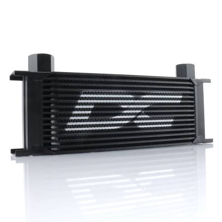 DC Sports - DC Sports 15 Row Universal Oil Cooler; Black